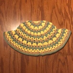 Crochet Multicolor Sun Hat
